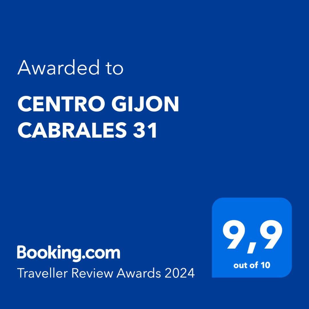Centro Gijon Cabrales 31 Διαμέρισμα Εξωτερικό φωτογραφία